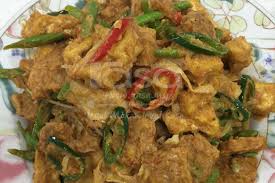 2 buah tempe goreng 1 siung bawang putih 1 siung bawang merah 1 buah cabe merah 2. Sayur Goreng Jawa Style Penuh Dengan Tempe Tahu Kacang Panjang