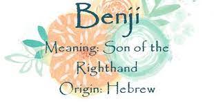 Baby Boy Name Benji Meaning Son Of The Righthand Origin Hebrew Nicknames Ben Benny Benj Babyname Bab Boy Names Trendy Baby Boy Names Baby Boy Names