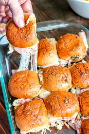 Ham Cheese Sliders Hawaiian Sliders Kylee Cooks
