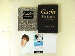 Gackt photo book For Dears PREMIUM BOX 2000 concert tour MARS w 2posters  | eBay