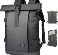Amazon.com: Rolltop Backpack, Expandable Travel Laptop ...