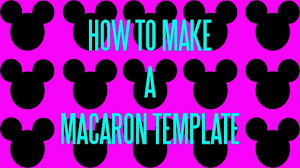 You can pipe the macarons directly on the paper, or if your silpat is. Hd How To Make A Macaron Template Youtube