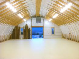 Maybe it sits over a high water table? Two Story Pole Barn Lancaster Pole Buildings