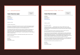 With practice you too could become an. Letter Templates For Slps Simplepractice