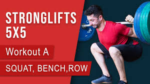 stronglifts 5 x 5 get stronger by lifting weights only 3x week