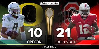 4 seed who barely scraped into the tournament. 2015 College Football Playoff National Championship Osu Oregon Recap Cbssports Com