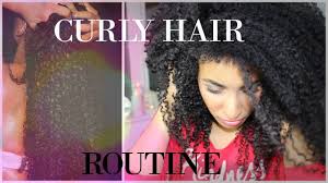 Curly hair | 10.3b people have watched this. My Curly Hair Routine From The Shower To Poppin Curls Youtube
