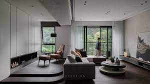 quiet place 谧境 丰川 二三设计 living room interior interior design tv console design