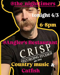 Get in. Fri. 3/28 @the_nighttimers are parking up at  @riverviewresortandcountrystore for killer music and kickass pie 🍕💥