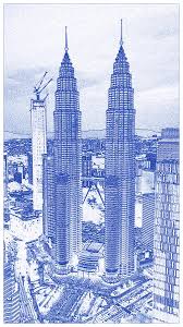 The flag of kuala lumpur, malaysia was officially adopted on 14 may 1990 to commemorate the dewan bandaraya kuala lumpur (dbkl) or the flag is flown annually on the first day of february, commemorating the day when kuala lumpur became a federal territory on 1 february 1974. Blueprint Drawing Federal Territory Of Kuala Lumpur Malaysia Painting By Celestial Images