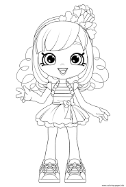The name barbie was given after ruth handler's daughter barbara. Shoppies Popette Coloring Pages Printable