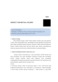 Maybe you would like to learn more about one of these? Bab 9 Indirect Dan Mutual Holding Revisi Studocu