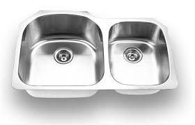 33 inch undermount double bowl kitchen sink