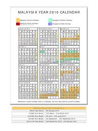 When to take leave in 2019? Malaysia 2010 Calendar