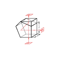 Safira prisma janela tamanho grande alta precisão Pesquisa prisma  pentagonal Prisma óptico Penta
