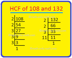 Also check out the least common multiple of 9 and 15 To Find Highest Common Factor By Using Prime Factorization Method