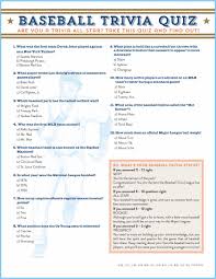 Zoe samuel 6 min quiz sewing is one of those skills that is deemed to be very. 6 Best Printable Baseball Trivia And Answers Printablee Com