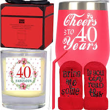 Gifts australia has countless 40th birthday gift ideas for men at every age. Amazon Com 40th Birthday Gifts For Women 40th Birthday 40th Birthday Tumbler 40th Birthday Decorations For Women Gifts For 40 Year Old Woman Turning 40 Year Old Birthday Gifts Ideas For Women