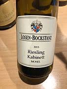 Loosen blue slate riesling kabinett 2018 was reviewed on june 5, 2020 by natalie maclean. Losen Bockstanz Riesling Kabinett Vinica ç„¡æ–™ã®ãƒ¯ã‚¤ãƒ³ã‚¢ãƒ—ãƒª