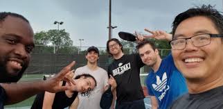 Action shots from the Amberwood pickleball tournament