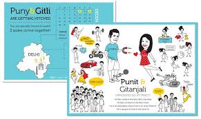 What better way can there be than to do it online through your own wedding website?. Caricatures The Perfect Way To Send A Personalized Wedding Invitation India S Wedding Blog