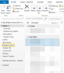 Also, since folders can be nested in outlook, expanding a folder with a small triangle next to it may reveal the folders you can't find. Recover Recently And Permanently Deleted Emails In Outlook Hotmail 2007 2010 2013 2016