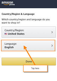 How to change amazon app country. Change Language Settings On Amazon Android App Daves Computer Tips