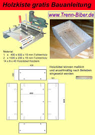 Holzkiste Nach Bauanleitung Selber Bauen Holzkisten Selber Bauen Stichsagetisch