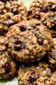 Zucchini Oatmeal Chocolate Chip Cookies In 2020 Oatmeal Chocolate Chip Cookies Zucchini Oatmeal Zucchini Chocolate Chip Cookies