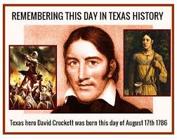 TODAY'S NOTABLE TEXAN OF THE DAY ALMARON DICKINSON For MARCH 12th 2017 By  David B. Douglas Almaron Dickinson (1800