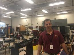 Strickland: from robotics mentor to applied arts teacher
