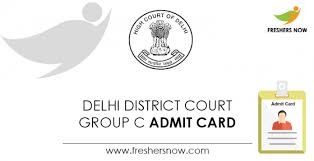 Dhc jja recruitment 2020 selection process. Delhi District Court Group C Admit Card 2021 Exam Date Postponed