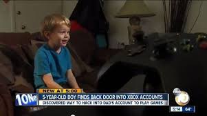 Amante de los juegos de xbox360? Nino De 5 Anos Hackea La Consola Xbox One Hoyentec