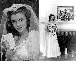 Top 10 Most Iconic Wedding Dresses Of History Iconic Weddings Marilyn Monroe Wedding