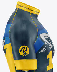 Download Men S Cycling Jersey Mockup In Apparel Mockups On Yellow Images Object Mockups