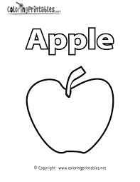 Mar 21, 2014 · apples are one of the fruits with which the kids relate their youngest years. Vocabulary Apple Coloring Page A Free Educational Coloring Printable