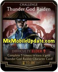 Like all the figures in the wave, it was available in both standard full color figure and colorless clear plastic versions, one of each of which was available in a standard case of twelve blindpackedfigures. Thunder God Raiden Challenge Requirements Mortal Kombat Mobile