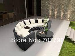 Kelsi 4 piece rattan complete patio set with cushions bayou breeze wayfair north america $ 235.99. New Year Outdoor Furniture Round Style Black Rattan Sofa Garden Set Sofa Garden Garden Sofa Setrattan Garden Sofa Sets Aliexpress