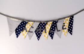 Guirlande Fanions Personnalisee Prenom Enfant Garcon Deco Chambre