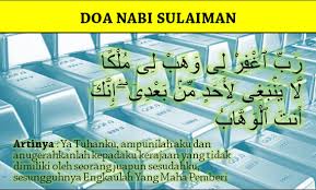 Belum ada opini mengenai doa murah rezeki. Doa Nabi Sulaiman Dalam Al Quran Untuk Jadi Kaya Dan Murah Rezeki My Sumber Maya
