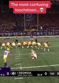 CHRISTOPHER=SMARTEST MAN ALIVE #fyp #collegefootball #georgiabulldogs  #lsutigers #blockedfieldgoal #touchdown #secchampions #playofftime #cfp  #confusing #huh?