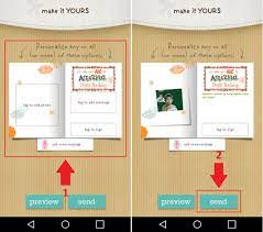 Ada yang ukuran panjang 2 m dan lebar 2 m. Buat Kad Raya Menggunakan Android