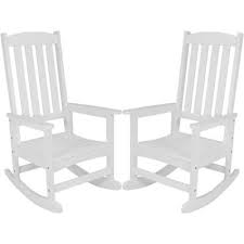 White Rocking Chairs Patio Chairs The Home Depot