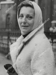 Actress Faith Brook Who Granted Divorce Editorial Stock Photo