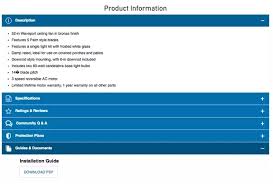 52 merrimack ceiling fan model #40094 español p. Where Can I Find The Harbor Breeze Ceiling Fan Manual Quora