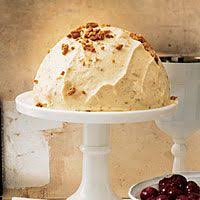 Spekulatius Parfait Mit Heissen Kirschen Einfacher Nachtisch Gefrorene Desserts Parfait