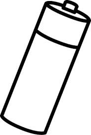 Black And White Bowl Clipart Black And White Battery Clip Art Black And White Battery Image Black And White Clip Art Icon Design