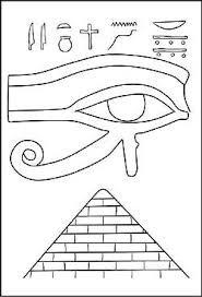 Agypten Pyramiden Malvorlagen Ausmalbilder In 2020 Agyptische Symbole Malvorlagen Agypten