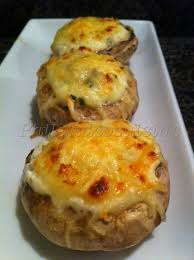Champignons Farcis Au Boursin Cuisine Philandcocuisine Champignon Farci Au Boursin Boursin Cuisine Champignons Farcis