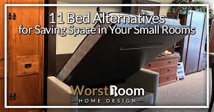 Invest in built in storage for a small living room. 11 Bed Alternatives For Saving Space In Your Small Rooms Worst Room